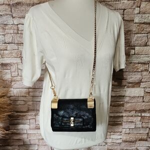 Urban Expression Elegant Black Crossbody Bag